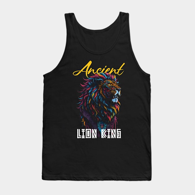 Ancient Lion King Tank Top by By_Russso